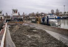 Elszállították a Nagymaroson előkerült második világháborús gránátot