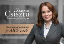 Csisztu Zsuzsa is indul az AIPS elnöki posztjáért