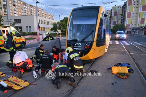 baleset Újpest