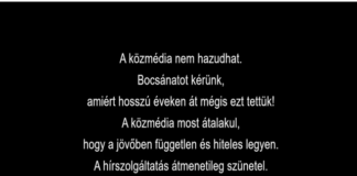 A közösségi médiában is tarolt az M1 médiatörténeti felirata