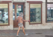 Döbbent jelenetek Pécs belvárosában: meztelen férfi kiabált segítségért, rendőrök és mentők rohantak a helyszínre