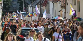 Pécs Pride 2026: több százan vonultak fel a belvárosban